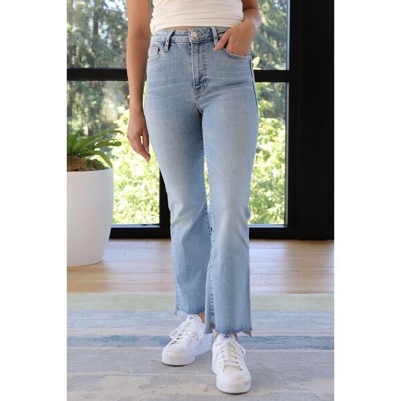 FRAME LE CROP MINI BOOT STEP FRAY 25 - Picture 1 of 7